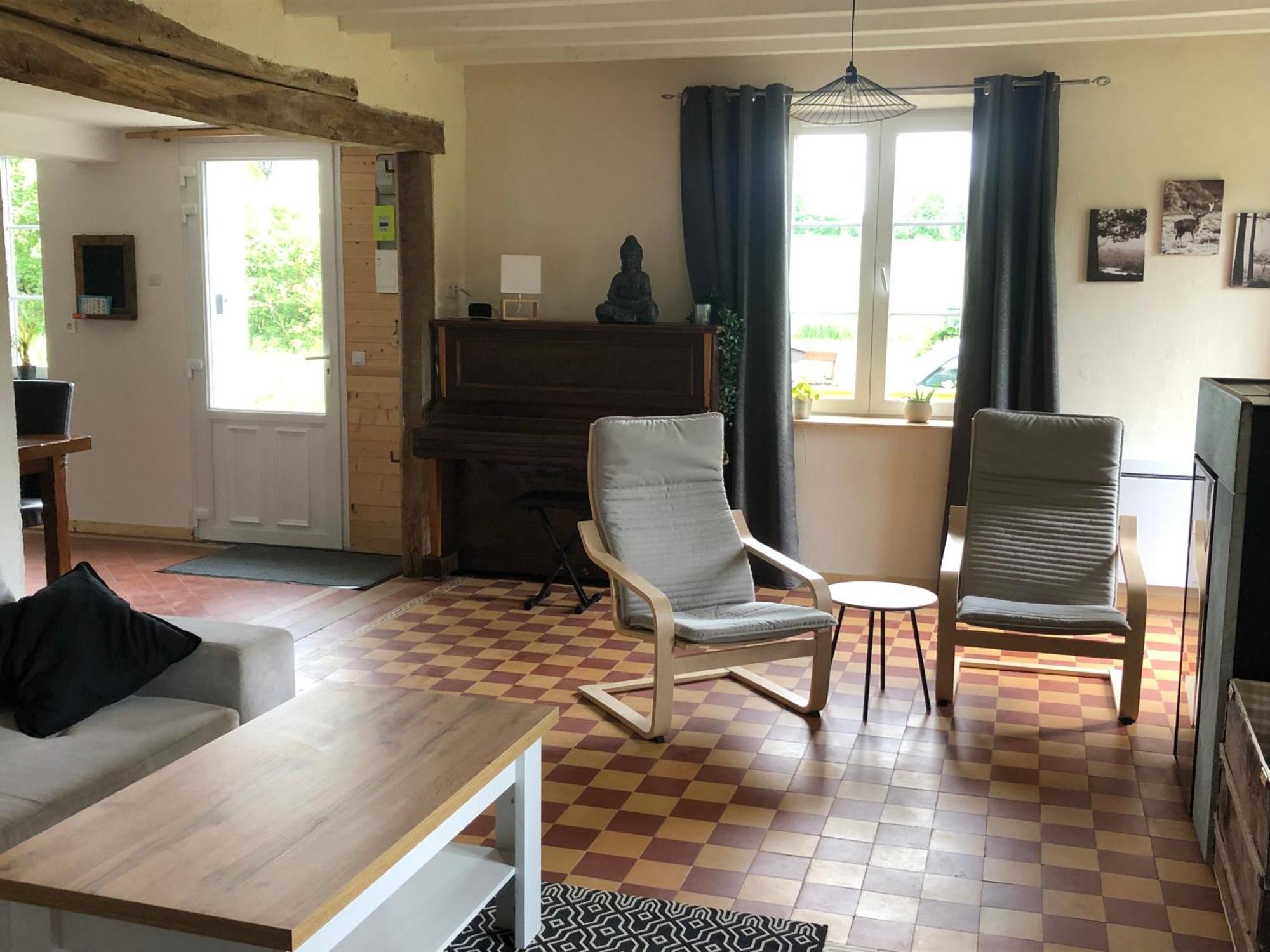 Gite Aux Anes Avec Spa Menetou-Ratel Bagian luar foto