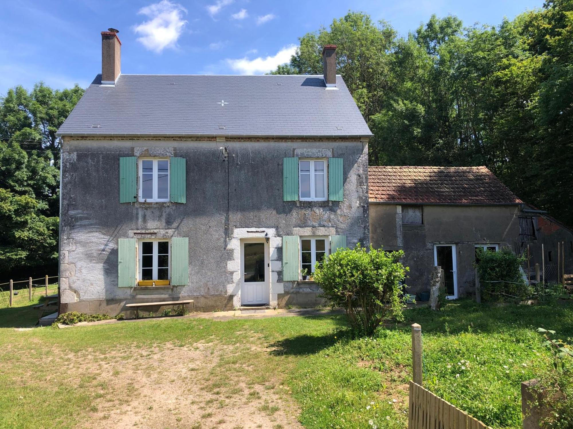 Gite Aux Anes Avec Spa Menetou-Ratel Bagian luar foto